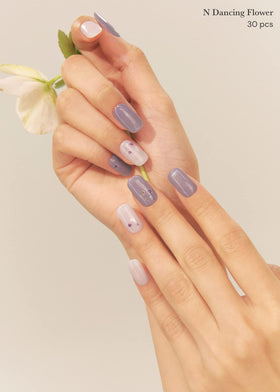 ohora semi cured surface texture visible, shows glossy finish benefit