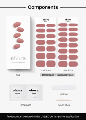 ohora array of 15 sizes demonstrating perfect fit options