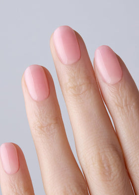 ohora close-up of pink jelly strip texture highlighting glossy finish benefit