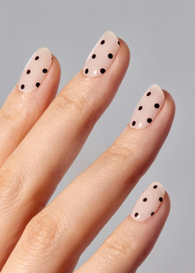 ohora arranged nail strips display with sizes visible to help find perfect fit