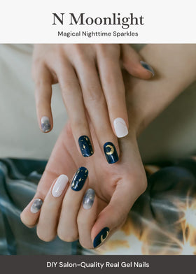 ohora close-up of gel strip texture highlighting smooth, glossy finish