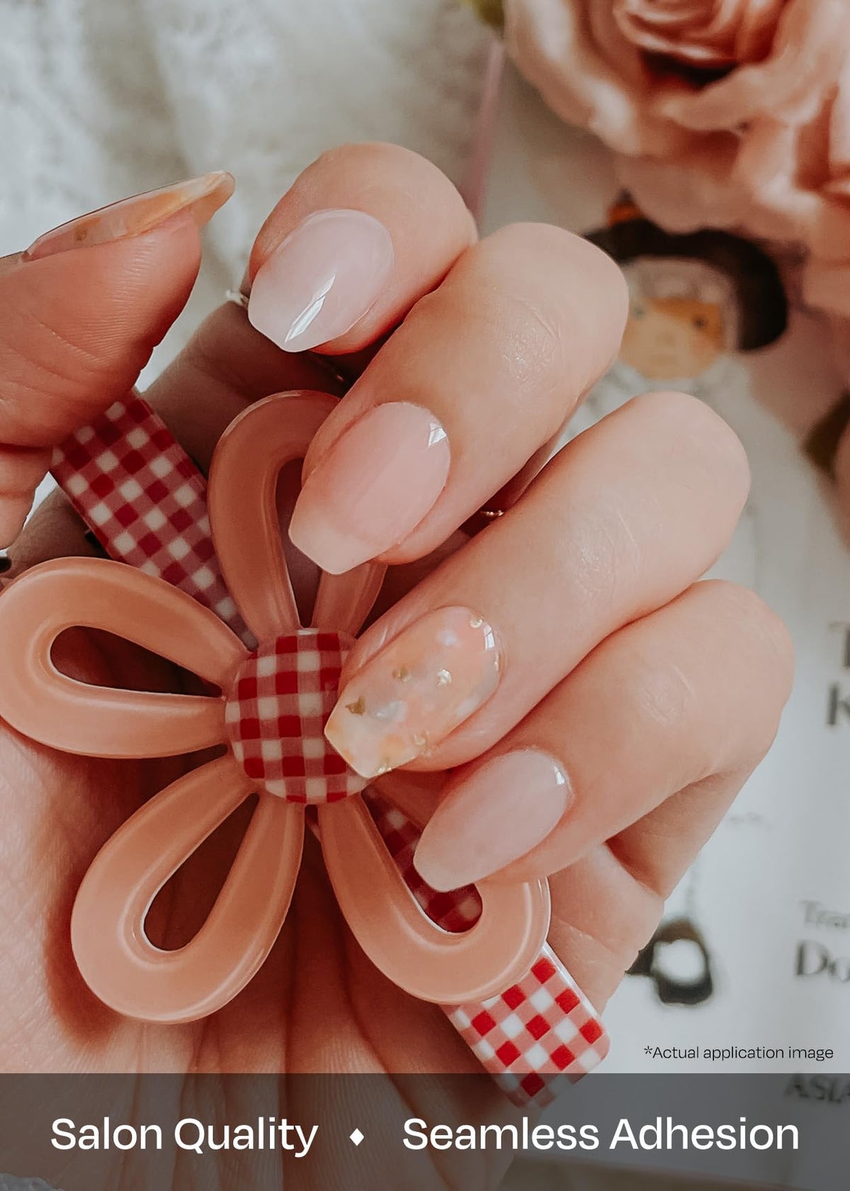 ohora gel texture showing semi-cured sheen for durable glossy finish