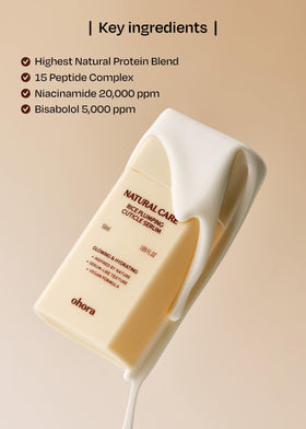 ohora serum on vanity styled to show daily routine benefit