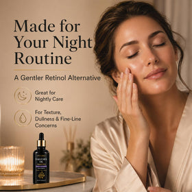 OICE-MALL botanical oils flatlay with rosehip marula squalane demonstrating nourishing blend