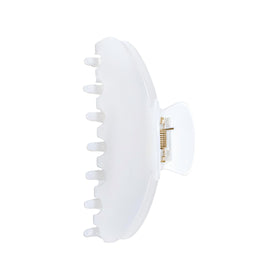 OideGuiing front view showing pearl white clip and elegant finish for everyday style