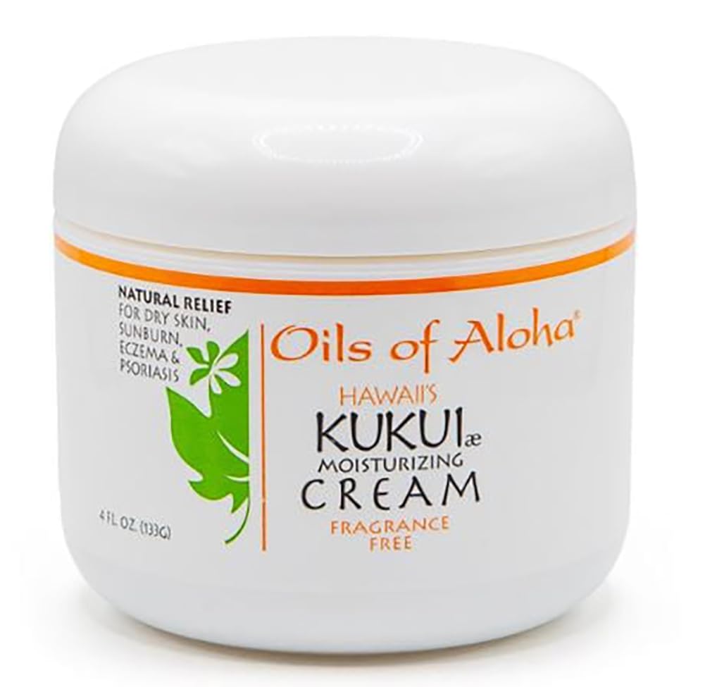 Oils of Aloha kukui cream jar front view showing label and travel-friendly size