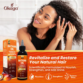 Okaga scalp massage with oil demonstrating targeted hydration benefit