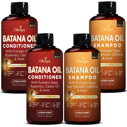 Okaga front packaging bundle showing two bottles and citrus benefit