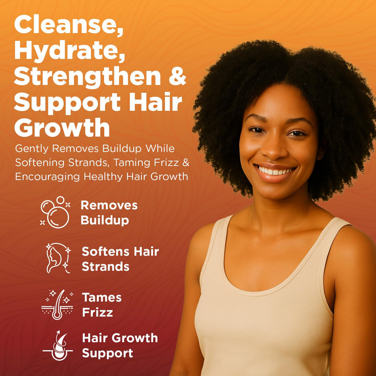 Okaga aloe leaf and batana oil display highlighting natural ingredients and nourishment