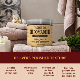 OKAY product on bathroom vanity in lifestyle scene showing everyday grooming benefit