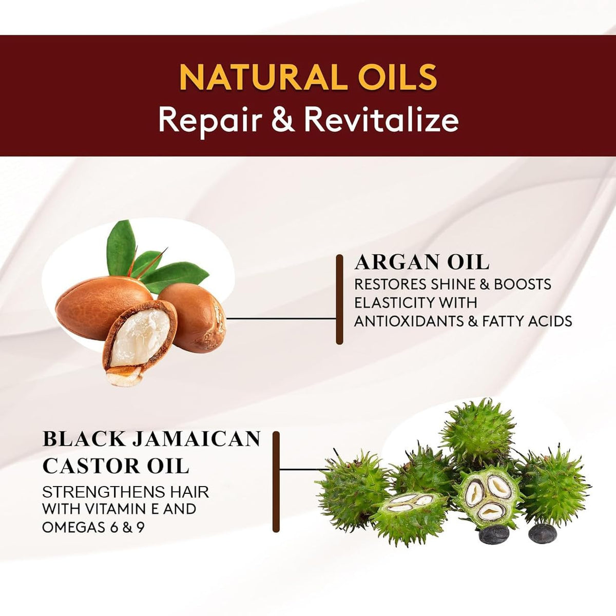 OKAY lather on curly hair demonstrating detangling and softness benefit