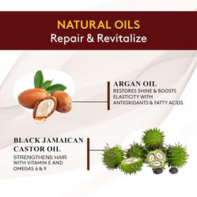 OKAY lather on curly hair demonstrating detangling and softness benefit