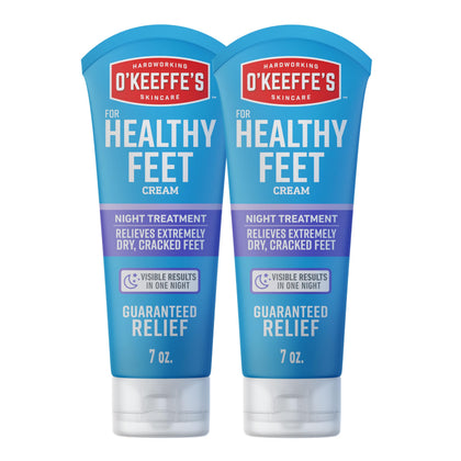 O'Keeffe's front tube showing packaging and product name for clear identification and trust