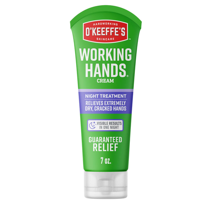 O'Keeffe's front tube view showing product identity and benefit