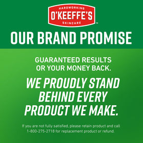 O'Keeffe's night cream beside bed illustrating overnight repair routine