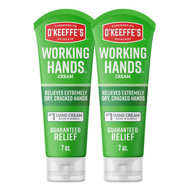 O'Keeffe's front view of 7 oz tube showing brand and size, fast relief