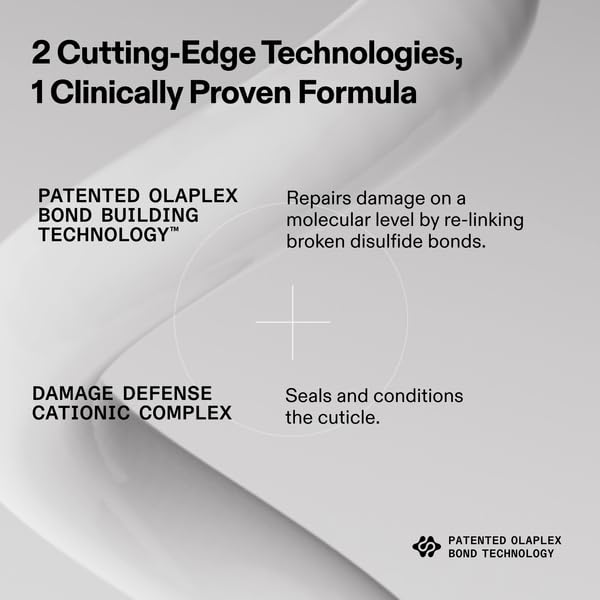 Olaplex N°.3PLUS next to a ruler showing the 250 mL size and value