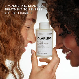 Olaplex N°.3PLUS creamy texture close-up demonstrating easy application
