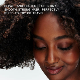 Olaplex N°3PLUS tube close-up highlights concentrated repair and quick treatment