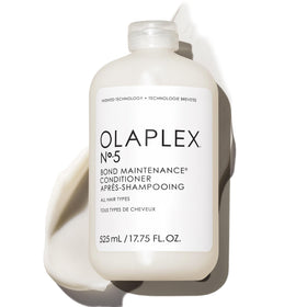 Olaplex Nº.5 front packaging showing 525ml bottle and label, clear product identity and size