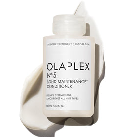 Olaplex Nº.5 front packaging showing clean label and size, conveys salon-quality