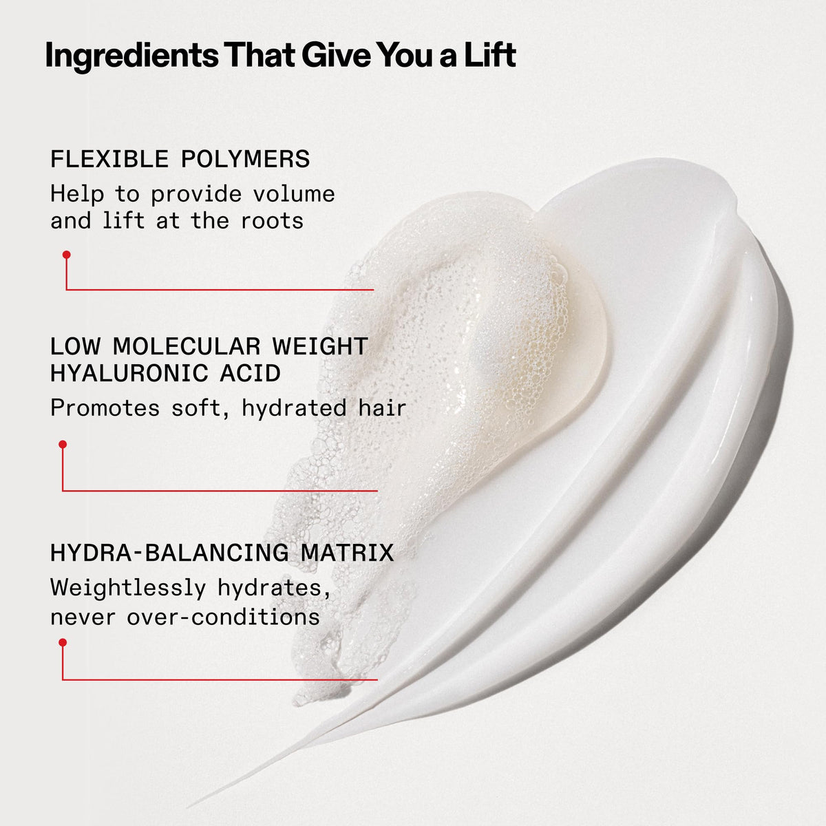 Applying Olaplex Nº.5FINE to mid-lengths and ends demonstrating improved detangling benefit