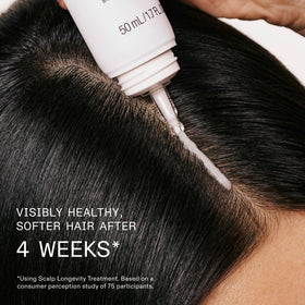 Olaplex N°6 cream texture on fingertips for smoothing and frizz control