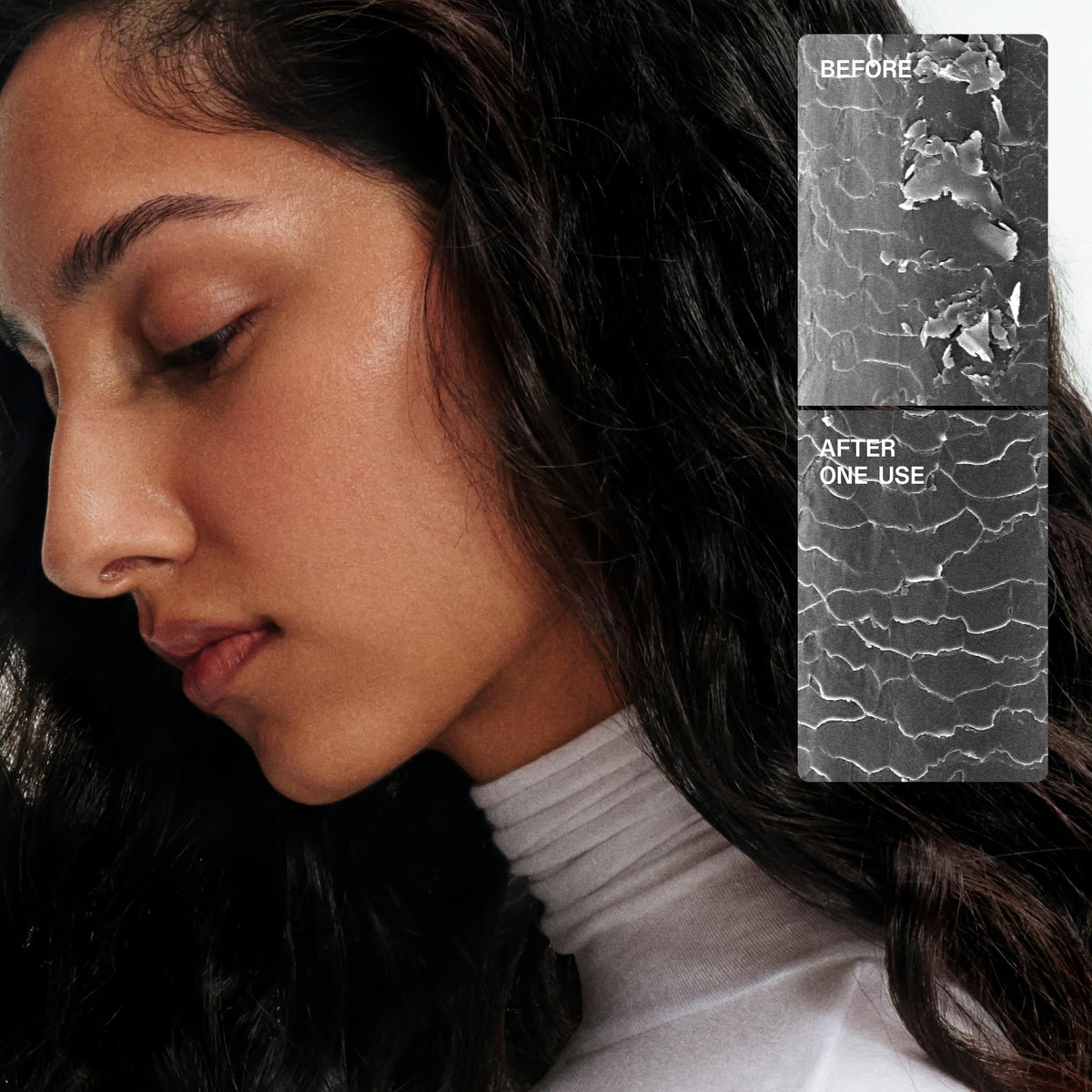 Olaplex N°.3PLUS ingredient oils visualizing smoothness and frizz control