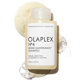Olaplex Nº.4 front packaging showing product and brand benefits