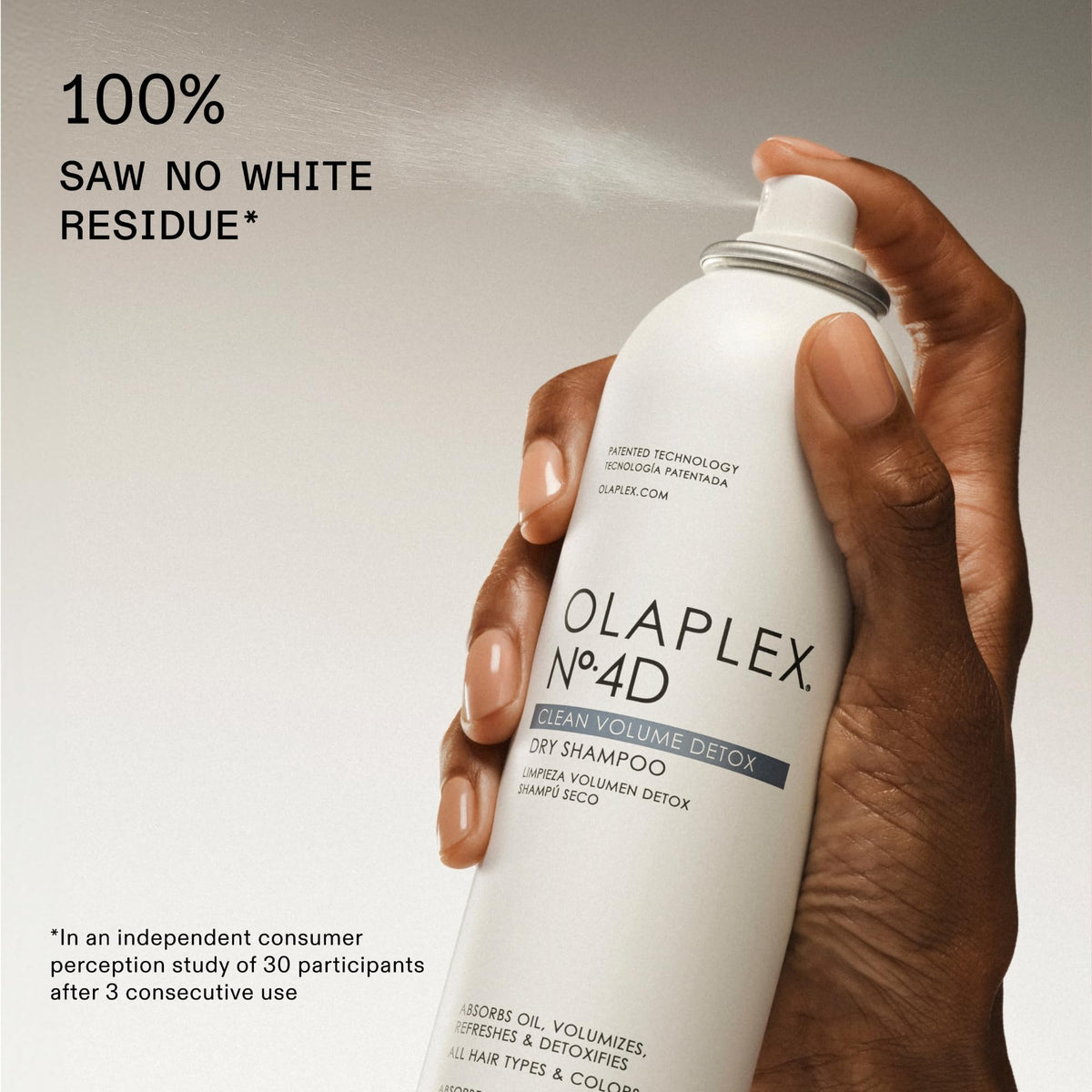 Olaplex Nº.4D ingredient label highlighting rambutan seed extract benefit