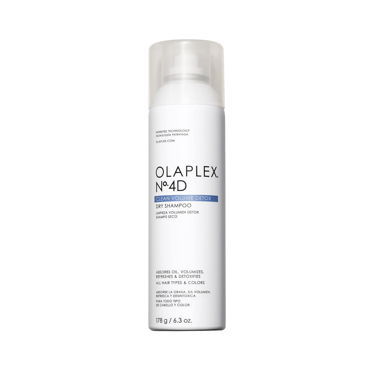 Olaplex Nº.4D front packaging showing product branding and weight