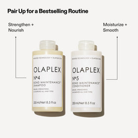 Olaplex Nº.5 in a salon setting showing professional-grade performance benefit