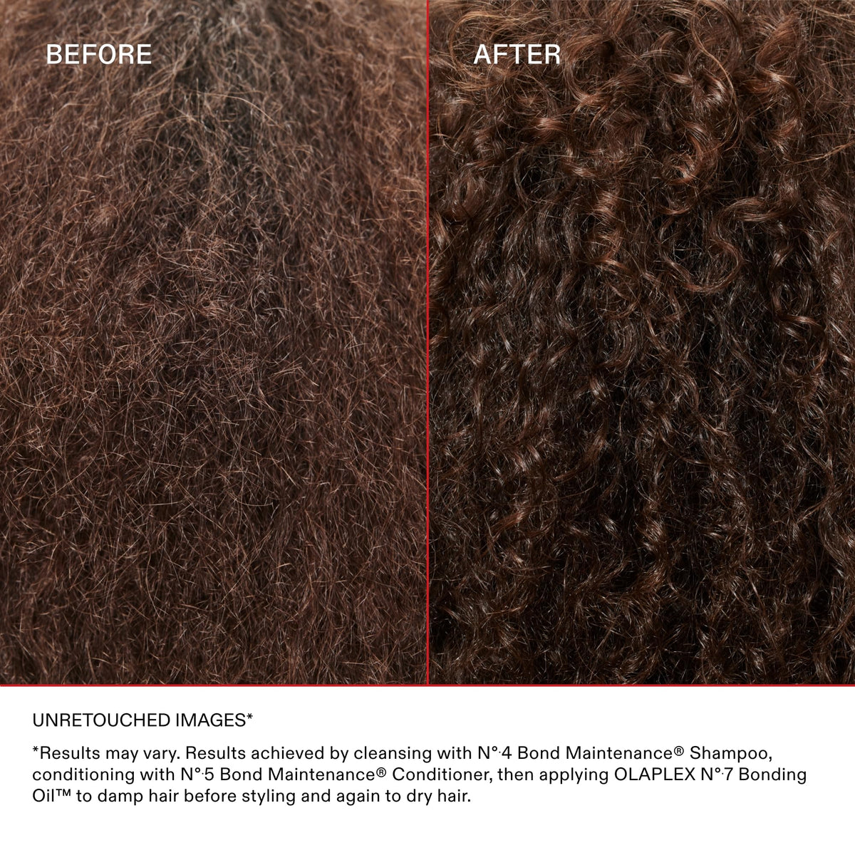 Texture of Olaplex No.7 in palm illustrating lightweight absorption and non-greasy feel