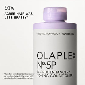 Olaplex pump and cap detail highlighting easy dispensing and control