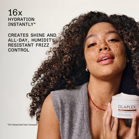 Olaplex open jar texture view highlighting rich hydration benefits