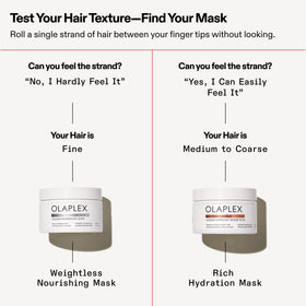 Olaplex mask on bathroom shelf lifestyle shot suggesting daily use