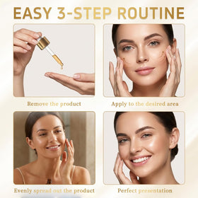 Olavita Serum boxed packaging with bottles emphasizing gift-ready presentation benefit