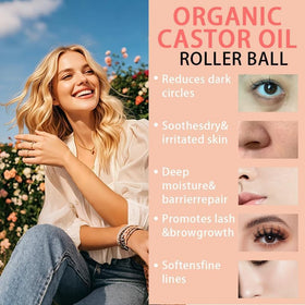 Olavita Serum rollerball applying to eyebrow for precise nourishment