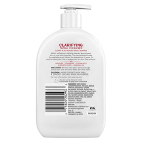 Olay 16 oz bottle beside household item for clear size comparison