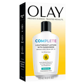 Olay applied during morning routine showing smooth, non-greasy finish