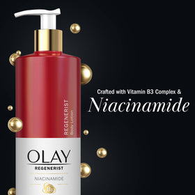 Olay applied to forearm showing quick absorption and smoother appearance