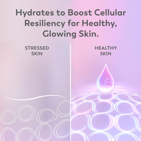 Olay applying serum to cheek to show smooth coverage and hydration boost