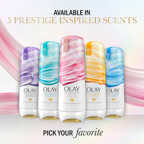 Olay back label ingredient view showing Vitamin B3 complex and product details