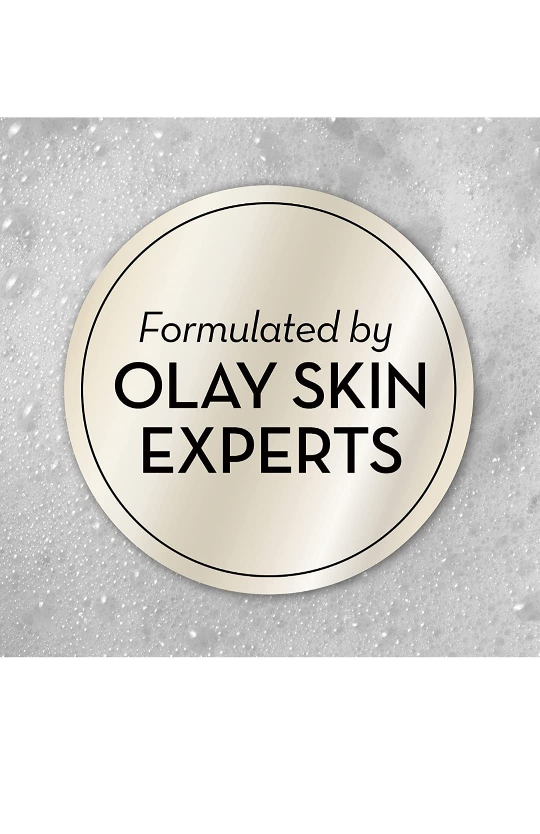 Close-up of Olay bar texture highlighting creamy lather and hydration