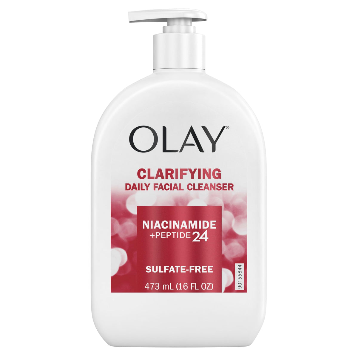 Olay on bathroom counter lifestyle shot showing daily routine convenience