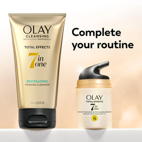 Olay close-up on skin texture showing improved appearance of pores