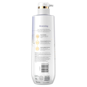 Person using Olay body wash in shower illustrating nightly skincare ritual benefits