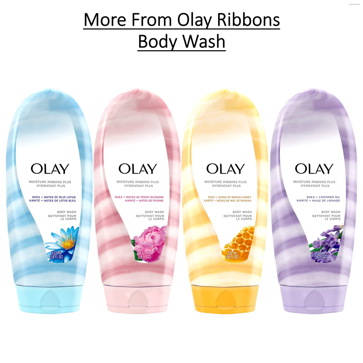 Olay bottle in shower lifestyle scene for daily use convenience