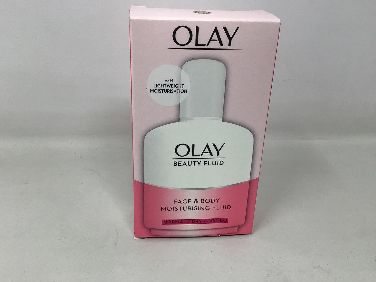 Olay bottle beside everyday objects to show 100ml travel-friendly size benefit