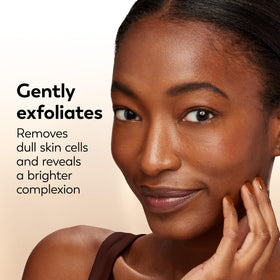 Olay citrus scrub ingredients list detail highlighting gentle exfoliation benefits